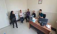 بازدید مسئولان گسترش، حراست و مالی از مرکز خدمات جامع سلامت خرتوت
