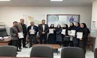 تقدیر از کارکنان شبکه بهداشت شهرستان به مناسبت روز جهانی بهداشت