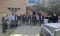بازدید فرماندار و مسئولان شهرستان از مراکز بهداشتی و درمانی خرتوت و کهنه جلگه